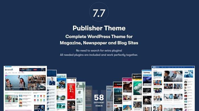 Publisher - WP Theme