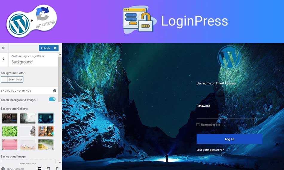 Plugin Custom Login Register - LoginPress