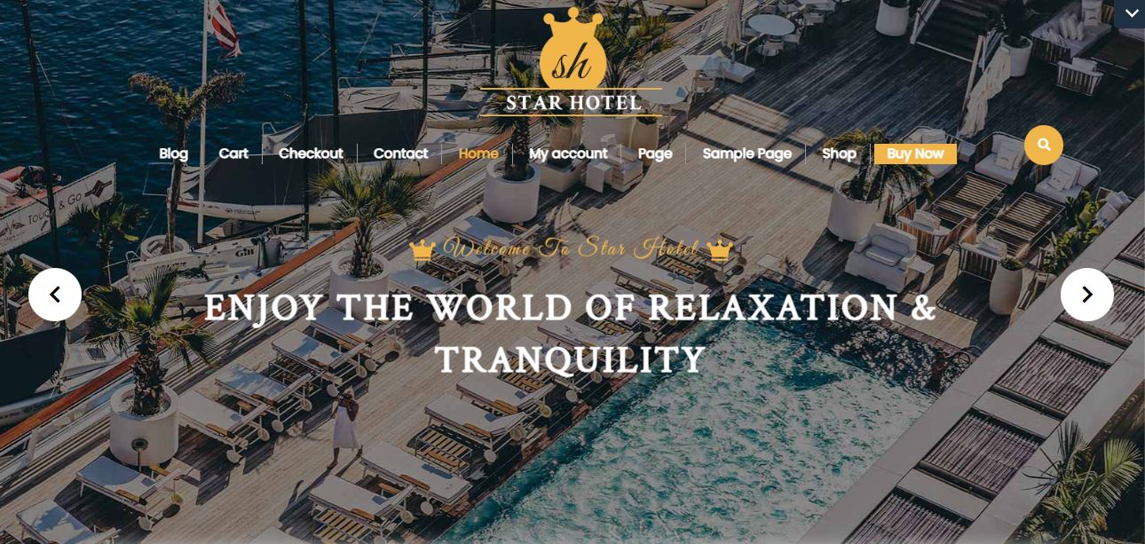 Hotel Theme Wordpress - WP Themes Hotel Booking