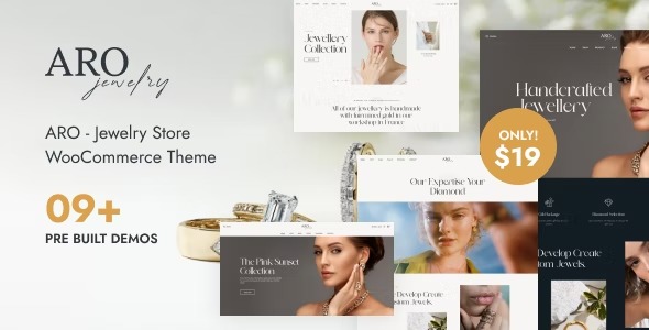 Jewelry Store WordPress Theme - Aro v1.1.9