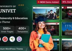 University Education WordPress Theme